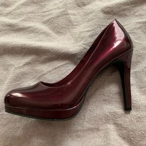 Purple High Heels